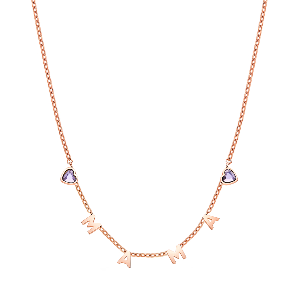 Made Mine Name Necklace (Rose Gold)