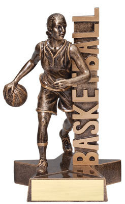 Billboard Series Female Basketball Resin 6-1/2 or 8-1/2 inch