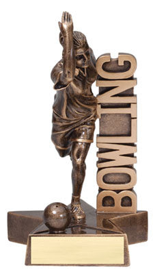 Billboard Series Female Bowling Resin 6-1/2 or 8-1/2 inch
