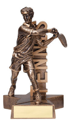 Billboard Series Male Tennis Resin 6-1/2 or 8-1/2 inch