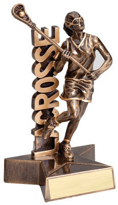 Billboard Series Resin Female Lacrosse 6-1/2 or 8-1/2 inch