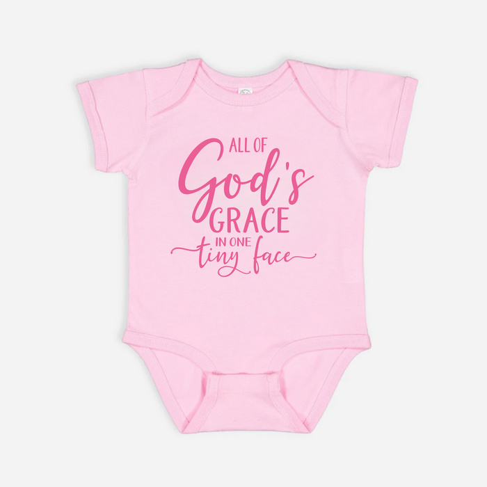 God's Grace Baby Girl Infant Onesie