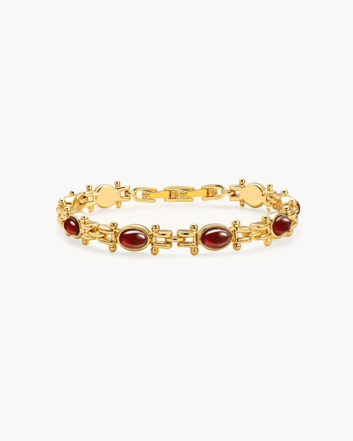 Tess's Treasure Carnelian Bracelet in Silver