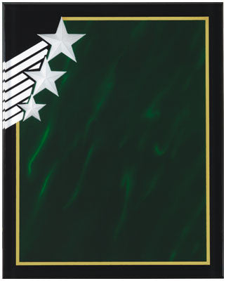 Rising Star Acrylic Plaque in Red, Green or Blue