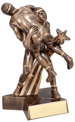 Superstars Series Resin Male Wrestling 6-1/2 or 8-1/2 inch