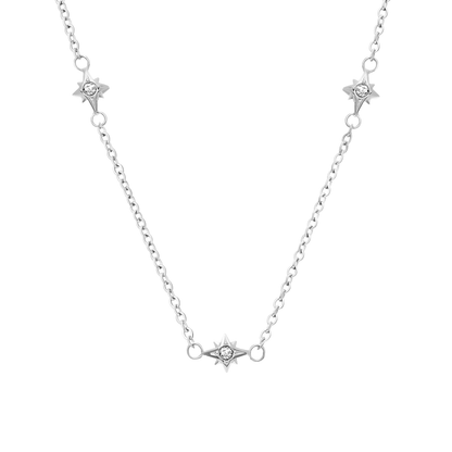 Padlock Necklace (Silver)
