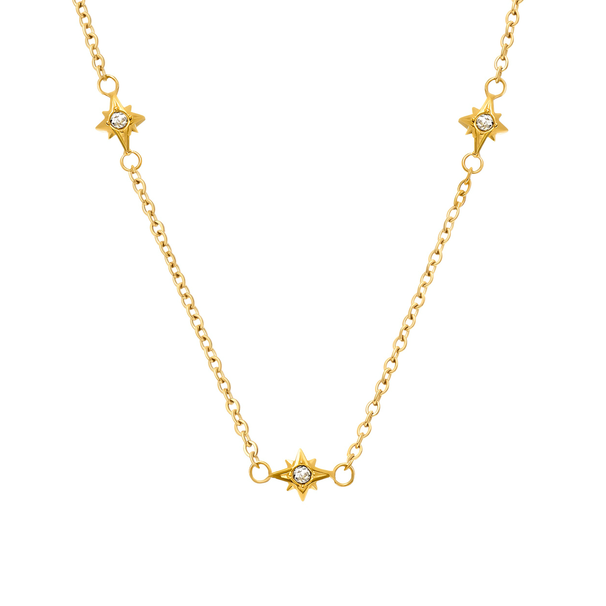 Mini Photo Love Locket Necklace (Gold)