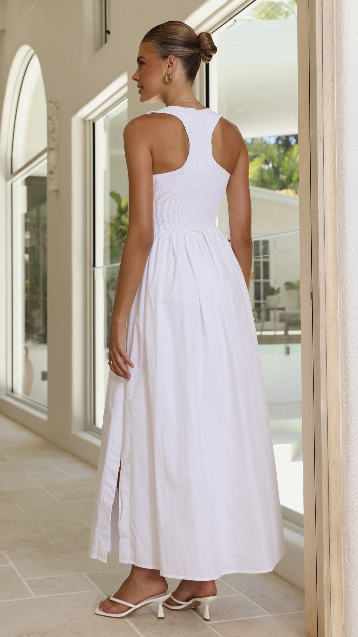Amira Maxi Dress - White