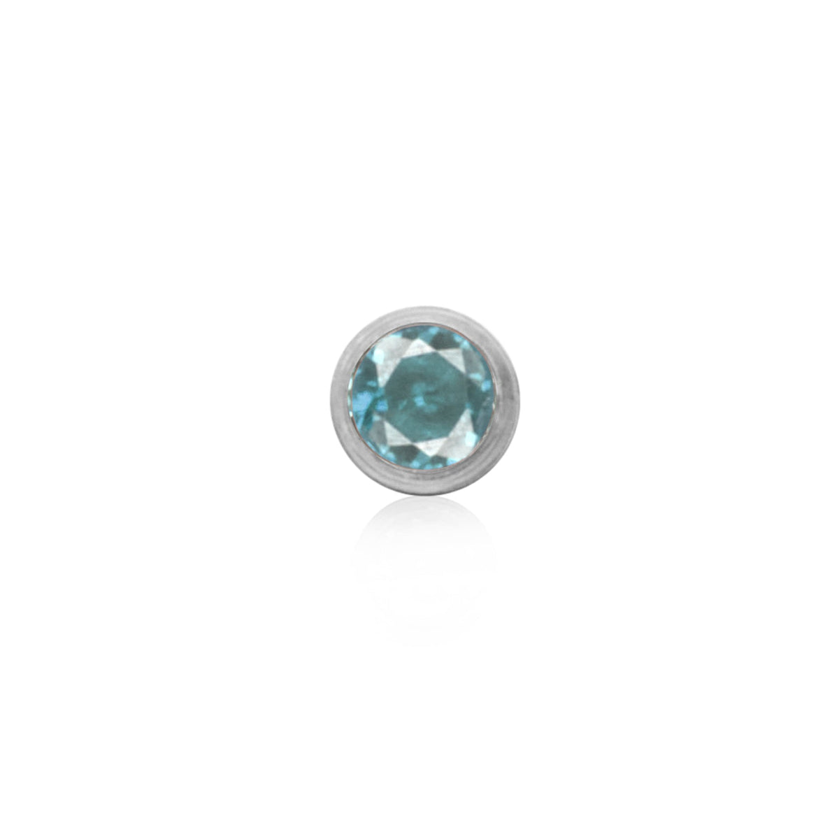 Stamped - Crystal Heart Birthstone
