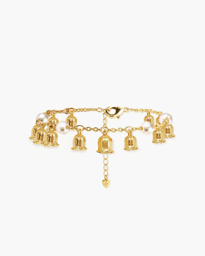 Lily of the Valley Pearl Bracelet