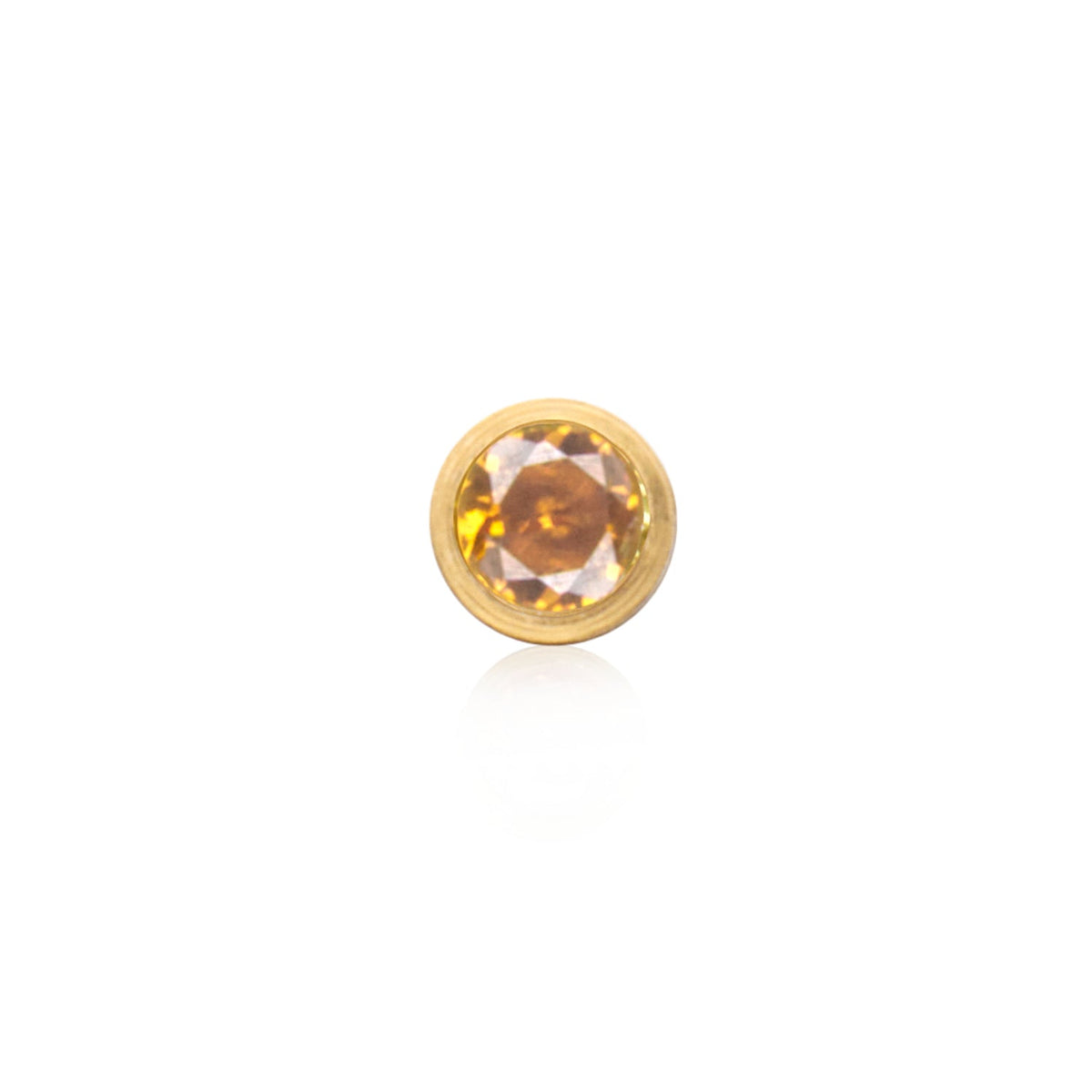 Birthstone Huggie Hoops (Gold)
