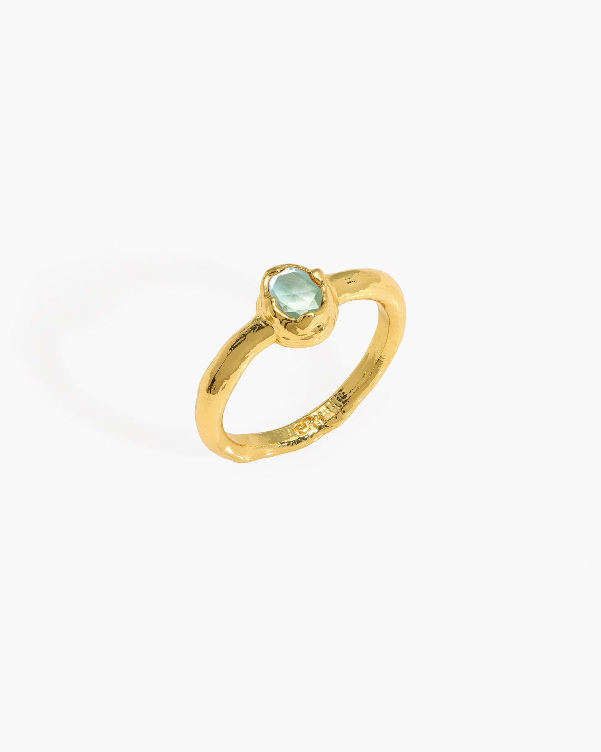 Birthstone Ring in Gold - December