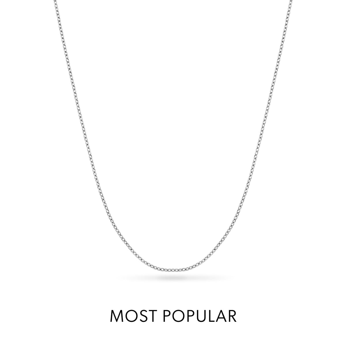 Floating Charm Heart Locket Necklace (Silver)