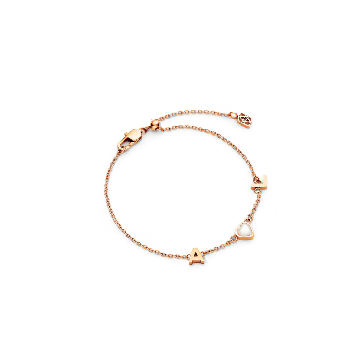 Made Mine Charms - Heart Birthstone Charms (Rose Gold)