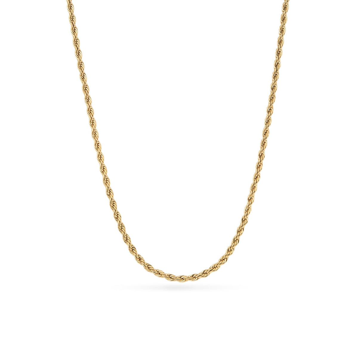 Coin Fingerprint Necklace (Gold)