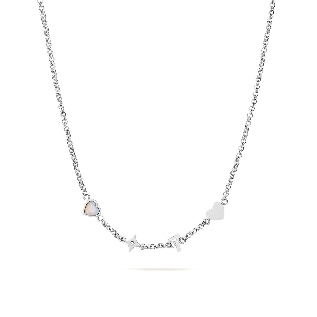 Made Mine Charm Necklace (Silver)
