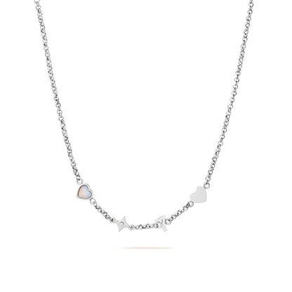 Made Mine Charm Necklace (Silver)