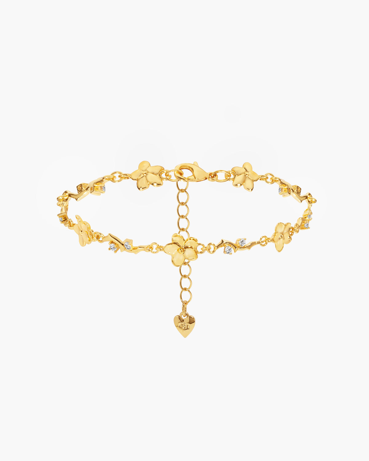 Ivy Floral Bracelet