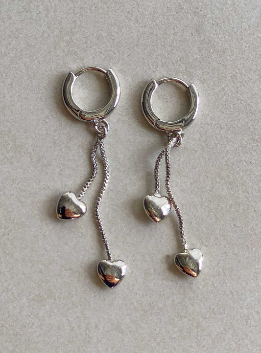Voce Earrings Silver