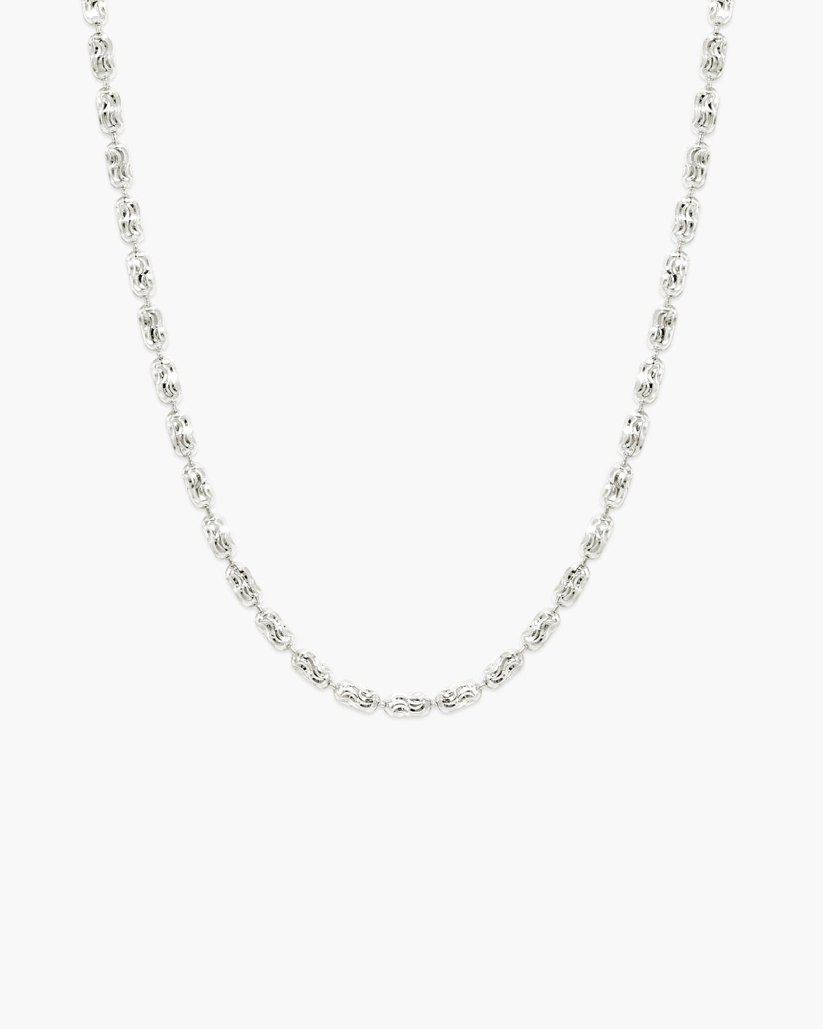 Daze Chain Necklace in Silver