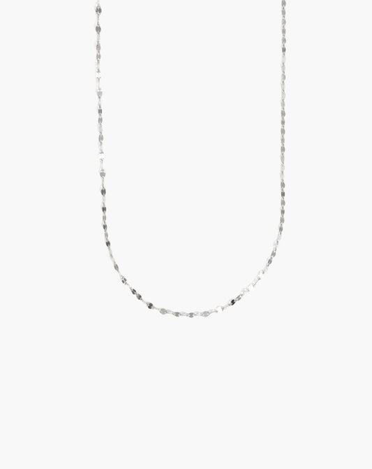 Cecilia Sparkle Chain in Silver