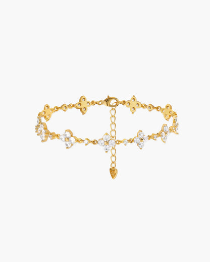 Sparkle Clover Bracelet