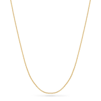Round Photo Locket Sphere Necklace (Gold)