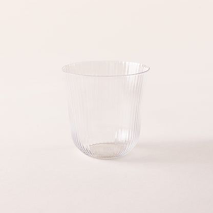 Ribbed Inku Glassware
