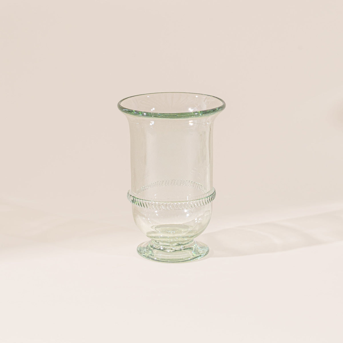 Banded Glass Vase