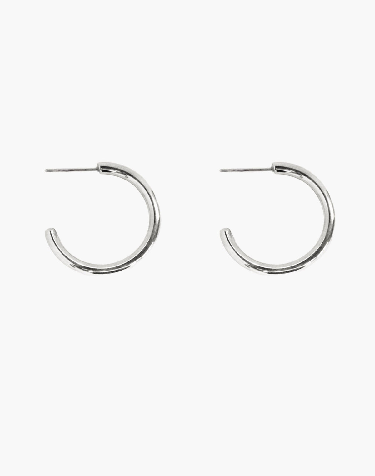 Gold 30mm Endless Hoop Earrings