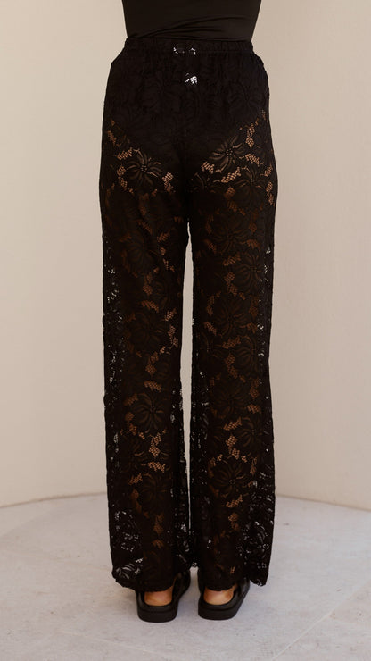 Azura Shirt And Pants Set - Black