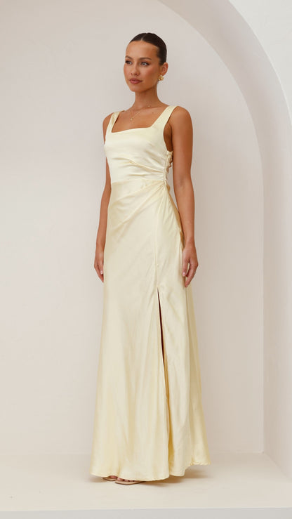 Alaria Maxi Dress - Yellow