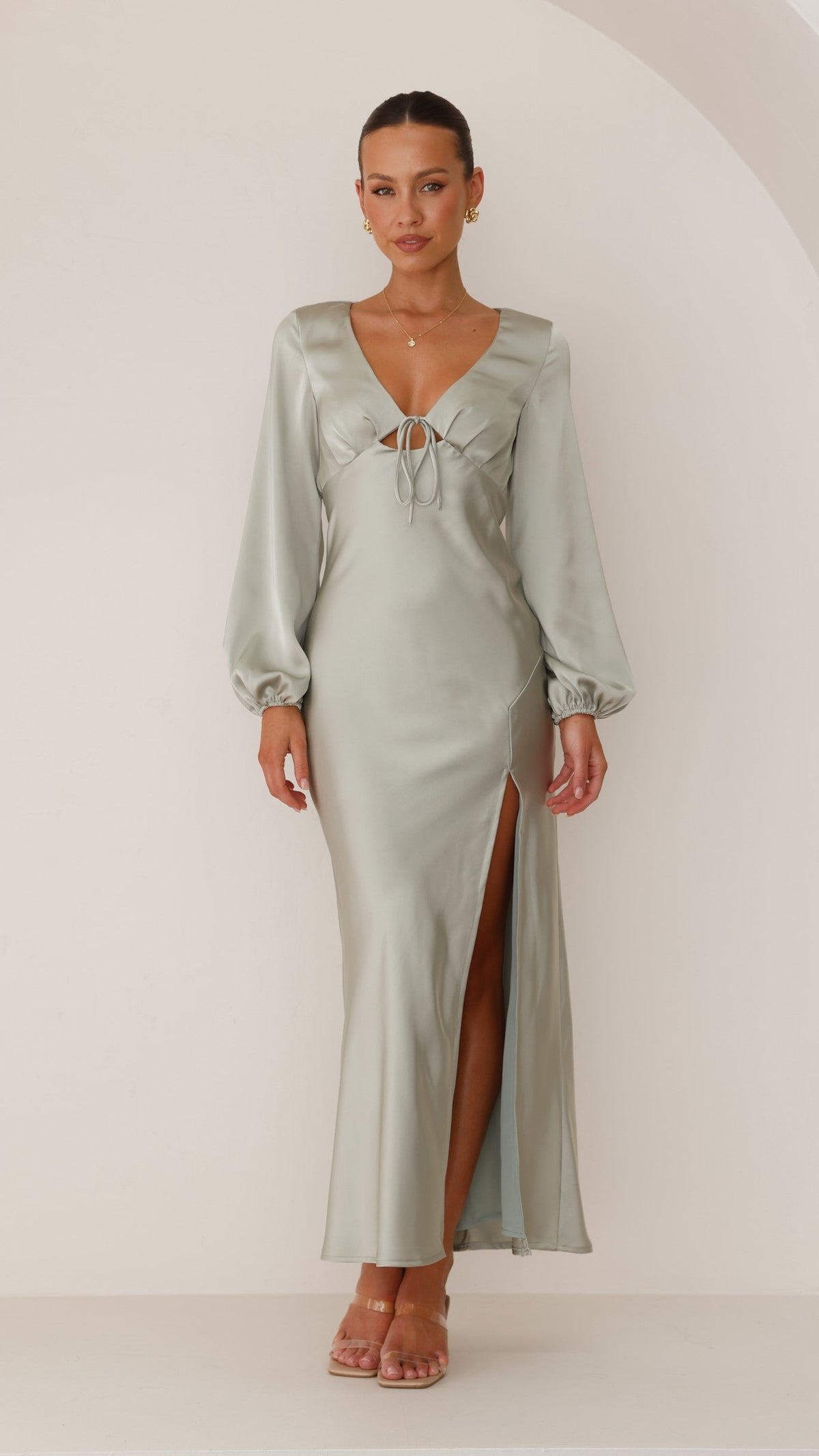 Brigitte Maxi Dress - Sage