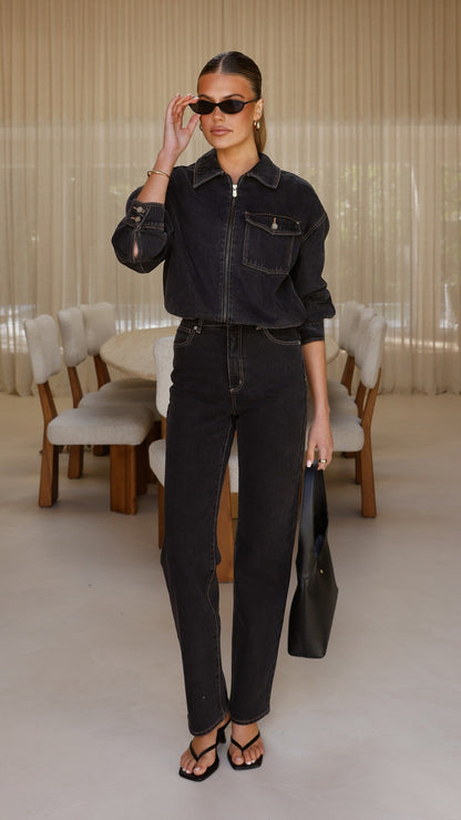Abrand 94 High Straight Jean - Cara