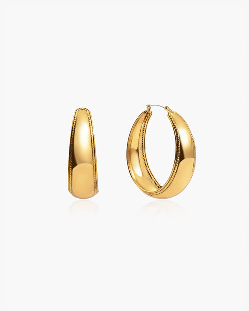Orin Large Hoop Earrings
