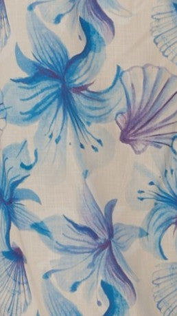 Bennie Scarf Top - Ocean Bloom