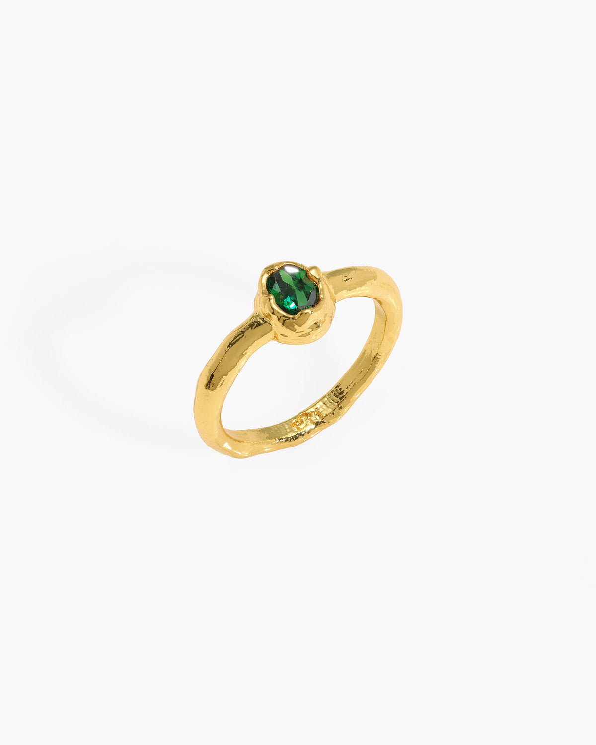 Birthstone Ring in Gold - May