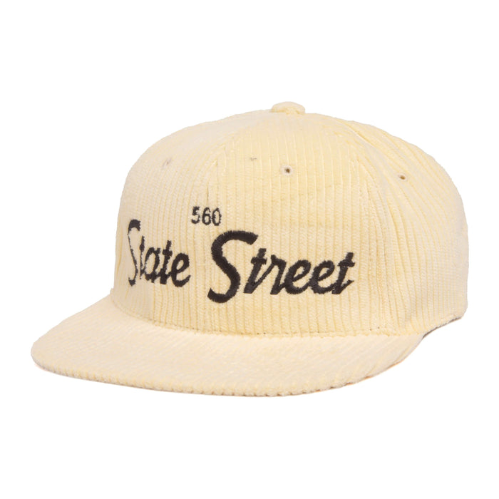 560 State Street Corduroy Snapback Hat