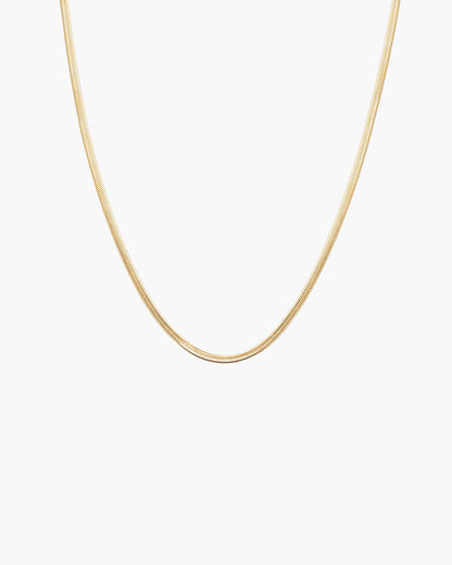 3mm Herringbone Chain Necklace