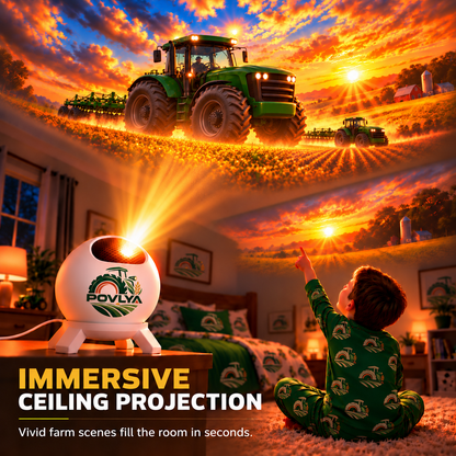 🚜 Tractor Dream Projector ✨ Bring the Farm Adventure Home