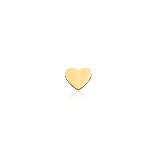 Made Mine Charms - Heart Charm (Gold)