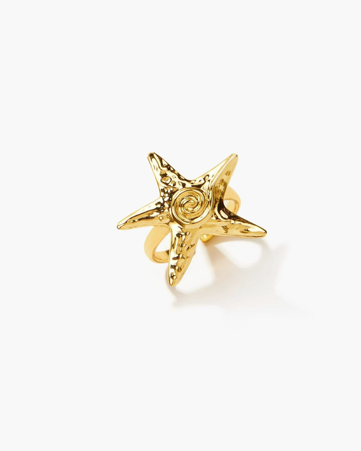 Gold Starfish Ring