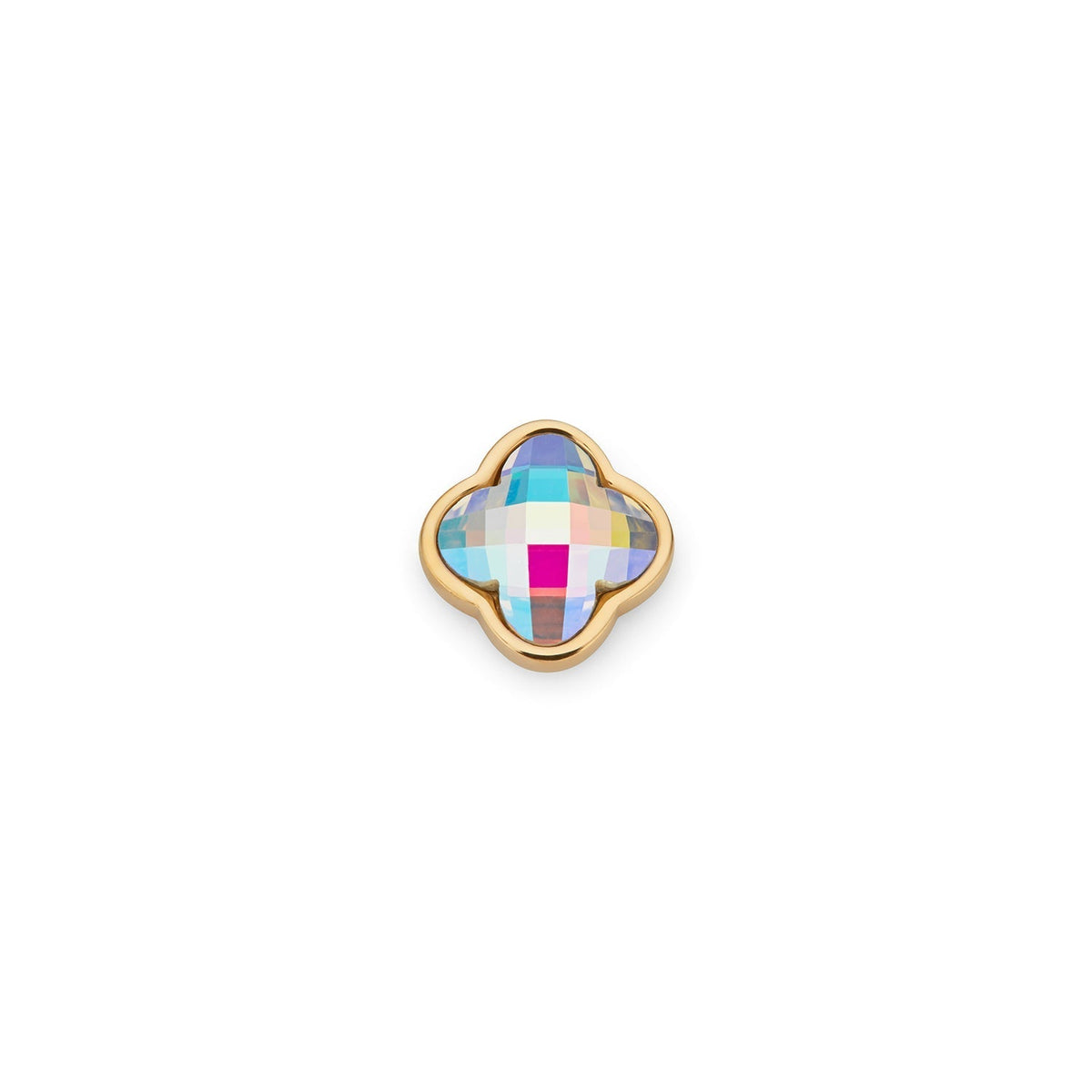 Clover Charms - Birthstone (Gold)