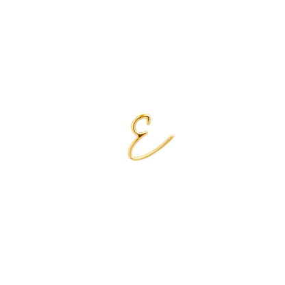 Made Mine Script Letter Bracelet (Gold) - JJ