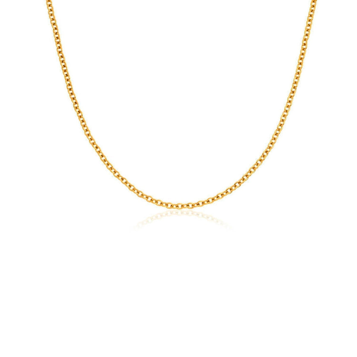 Fingerprint Written In The Stars Tag Necklace (Gold)