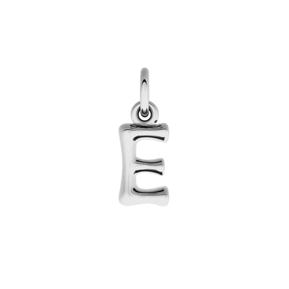 Made Mine Fine Charm - Molten Initial (Silver)