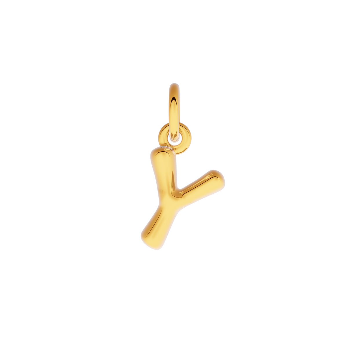 Made Mine Fine Charm - Molten Initial (Gold)