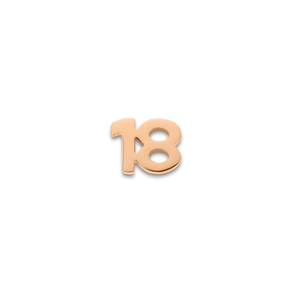 Made Mine Charms - Celebration Number Charms (Rose Gold)