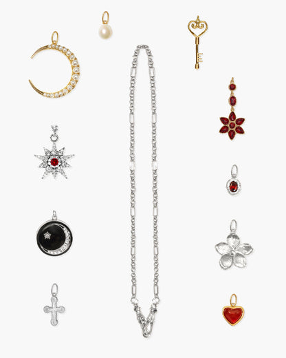 Deco Clasp Chain Necklace