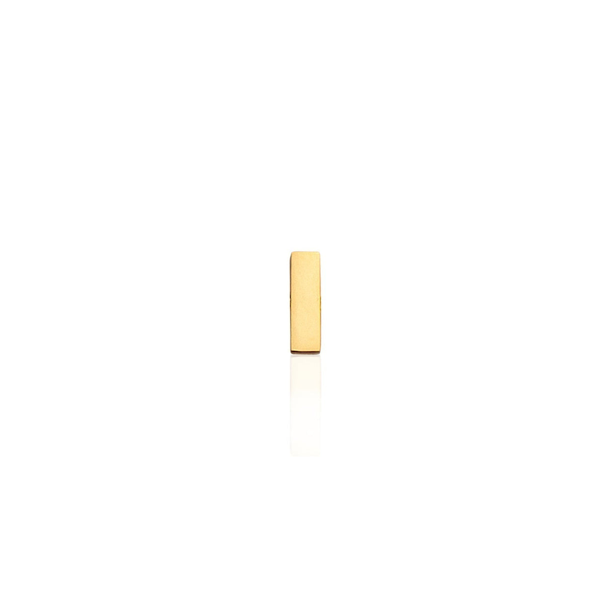 Made Mine Charms - Block Initial Charm (Gold)